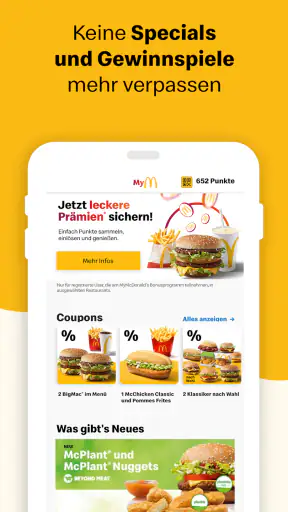 McDonald’s Deutschland screenshot 1