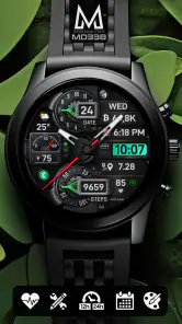 MD338 Hybrid watch face screenshot