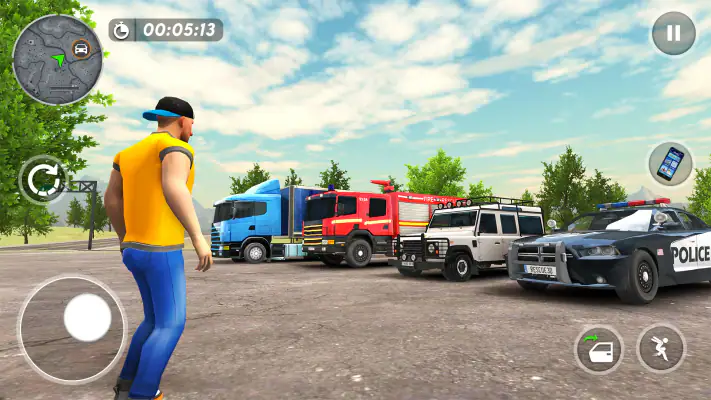 Mega Truck Simulator Games 3D screenshot 1
