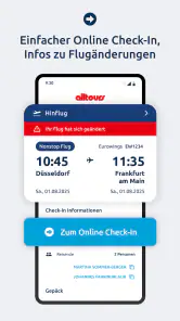 mein alltours Reiseplaner screenshot
