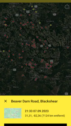 Mein Blitz-Tracker screenshot 1