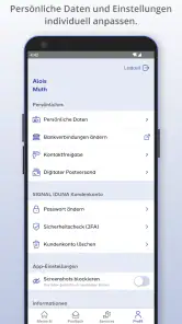 Meine SI Mobile screenshot