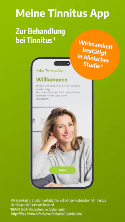Meine Tinnitus App screenshot 1
