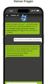 Meine WBG Lünen screenshot