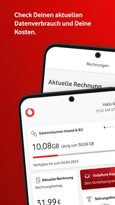 MeinVodafone screenshot 1