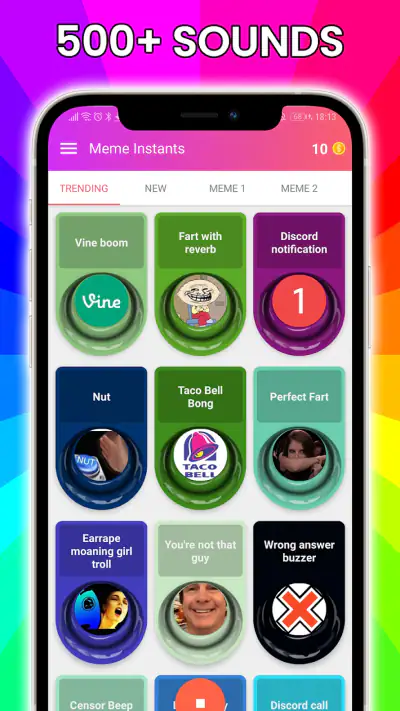 Meme Instant Buttons screenshot 1