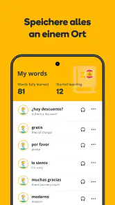 Memrise: Sprich neue Sprachen screenshot
