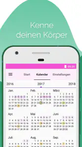 Menstruations-Kalender Lilly screenshot