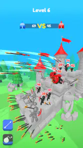 Merge Archers: Bogenschießen screenshot