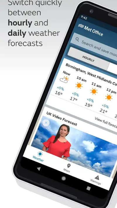 Met Office Weather Forecast screenshot 1