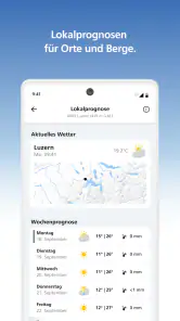 MeteoSwiss screenshot