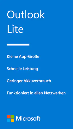 Microsoft Outlook Lite: Email screenshot 1