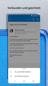 Microsoft Outlook Lite: Email screenshot