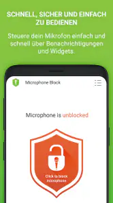 Mikrofon Blocker: Mic Anti Spy screenshot