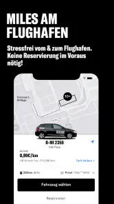 MILES Carsharing & Vansharing screenshot