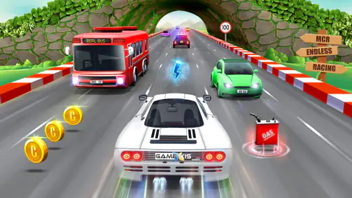 Mini Car Racing - Auto Spiele screenshot