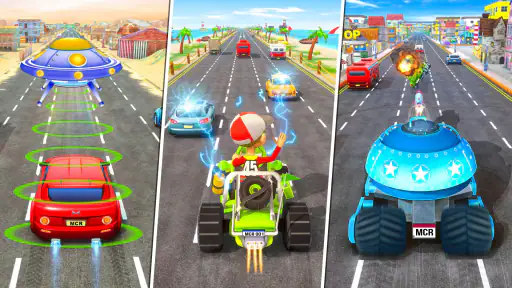Mini Car Racing - Auto Spiele screenshot
