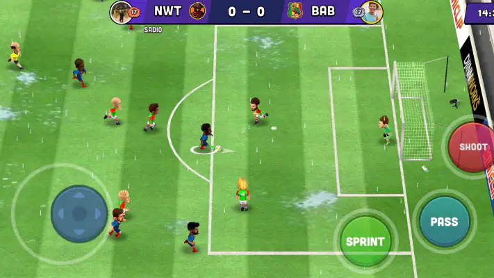 Mini Football - Fußballspiel screenshot 1