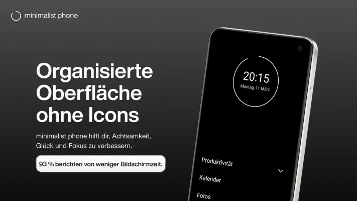 minimalist phone: Launcher screenshot 1