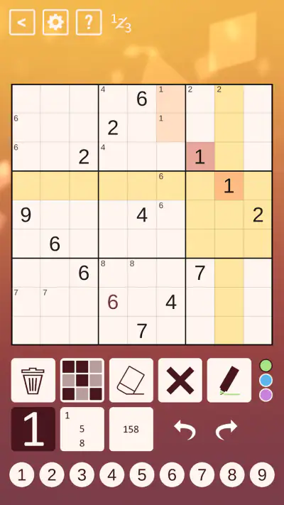 Miracle Sudoku screenshot 1