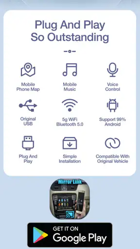 Mirror link car connector screenshot 1