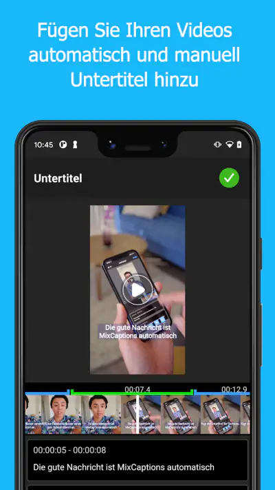 MixCaptions:Text hinzufügen screenshot 1