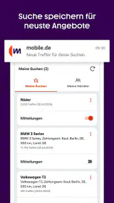 mobile.de: Autos kaufen & mehr screenshot