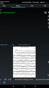 MobileSheets screenshot