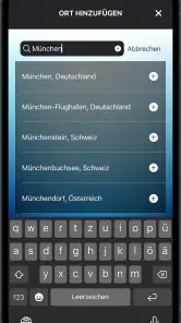 Mobilewetter screenshot
