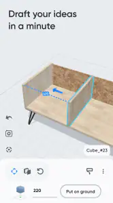 Moblo – 3D-Möbelmodellierung screenshot