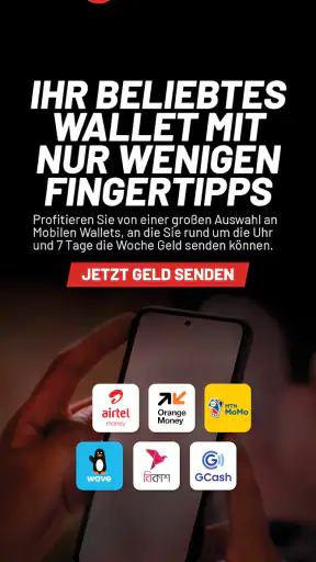 MoneyGram® Geld Online Senden screenshot 1