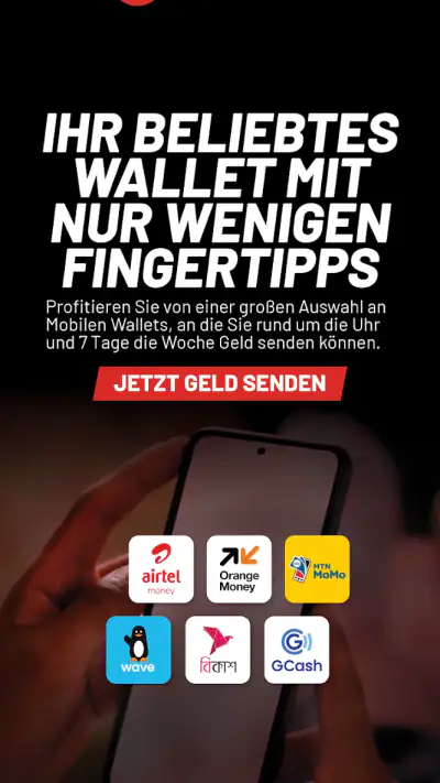 MoneyGram® Geld Online Senden screenshot 1