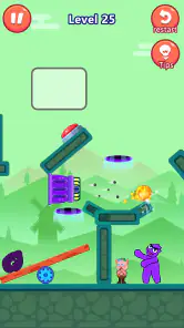 Monster Invasion-Draw Rescue screenshot