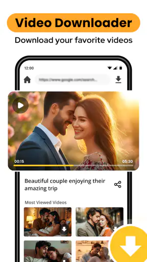mp4 video downloader screenshot 1