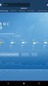 MSN Wetter screenshot