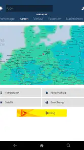 MSN Wetter screenshot