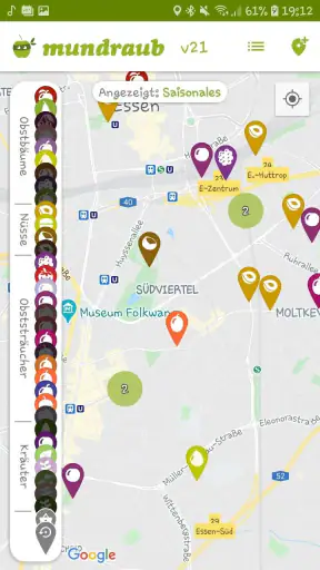 Mundraub Navigator screenshot 1