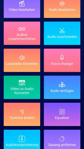 Musik Schneiden & Audio-Editor screenshot 1
