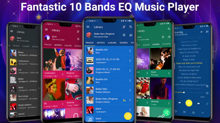 Musikspieler - MP3-Spieler &EQ screenshot 1