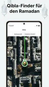 Muslim: Gebetszeiten, Qibla screenshot