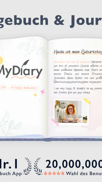 My Diary, Journal Tagebuch app screenshot 1