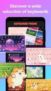 My Keyboard: Themes & Fonts screenshot 1
