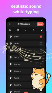 My Keyboard: Themes & Fonts screenshot 4