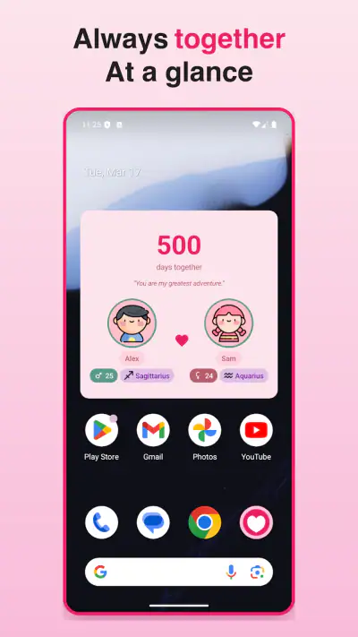 My Love: In Love Days Counter screenshot 1