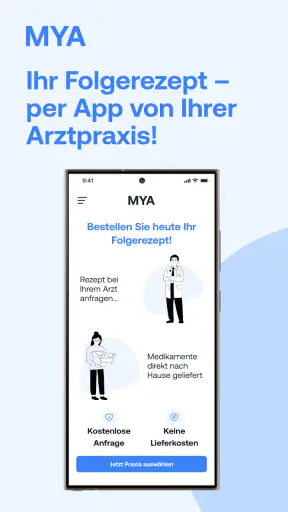 MYA - E-Rezept & Medikamente screenshot 1