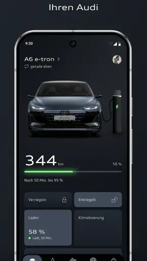 myAudi screenshot 1