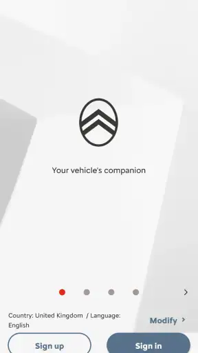 MyCitroën screenshot 1
