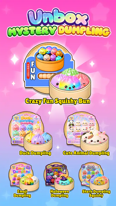 Mystery Dumpling Glitter Unbox screenshot 1