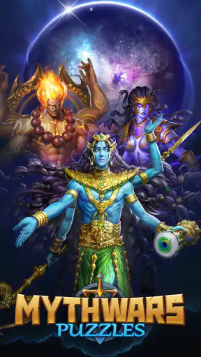 MythWars & Puzzles: RPG Match3 screenshot 1