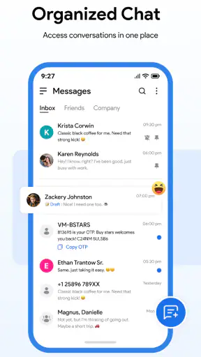 Nachrichten: SMS screenshot 1